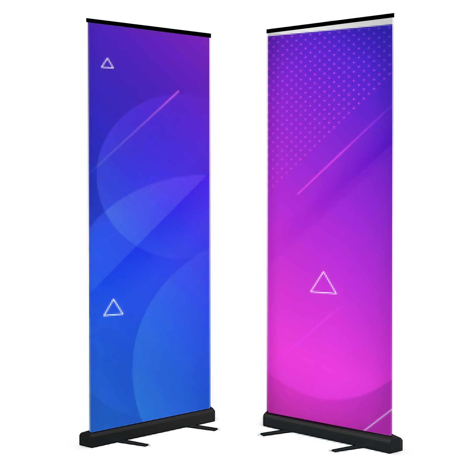 Pull Up Banners 13oz Matte Vinyl Blackbase (31.5 x 78.75)